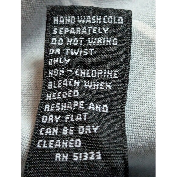 Josephine Chaus Studio Top Womens M Blouse Black White Script Graffiti Pullover - Picture 10 of 12